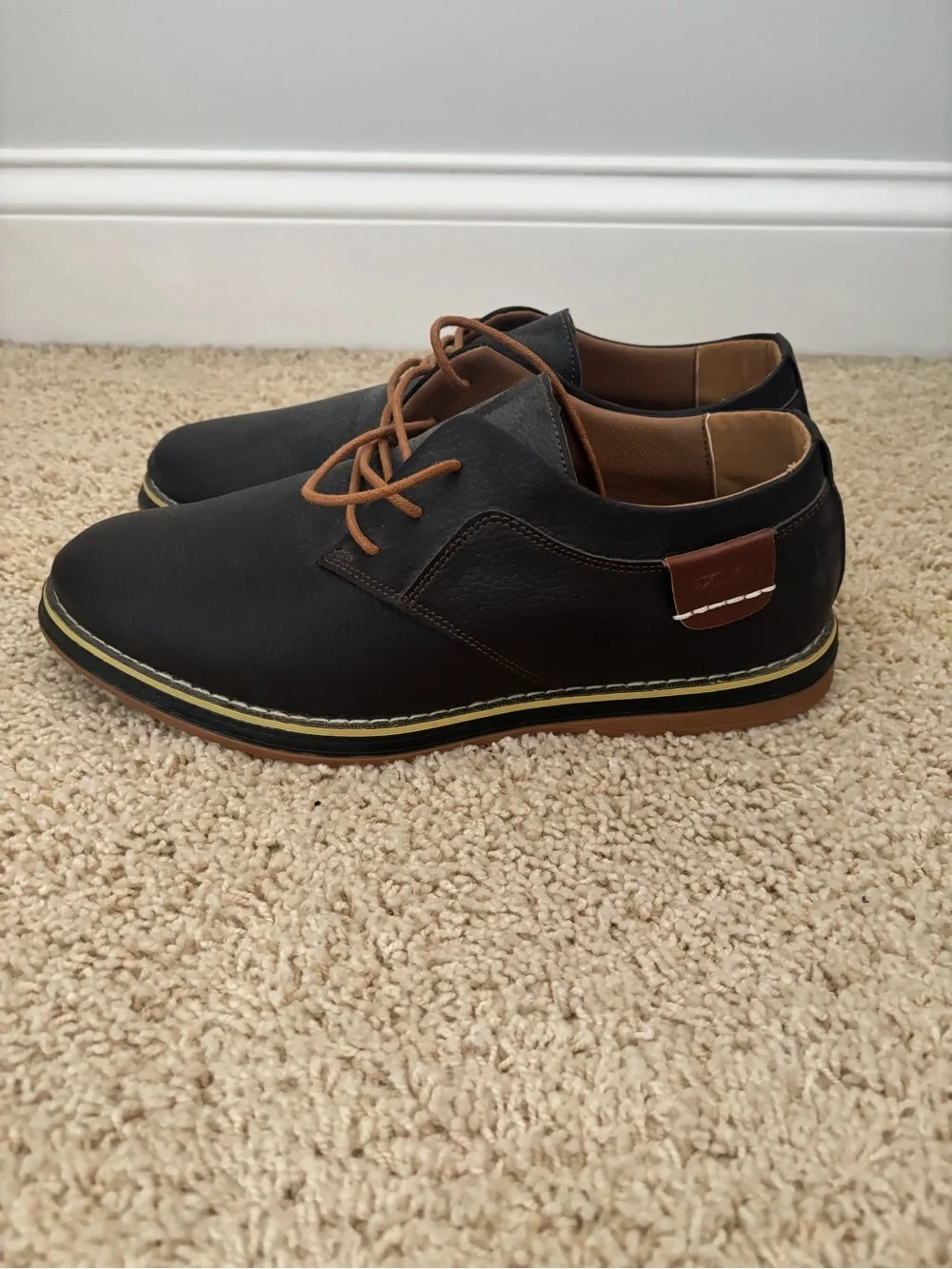 Black Lace-up Oxfords